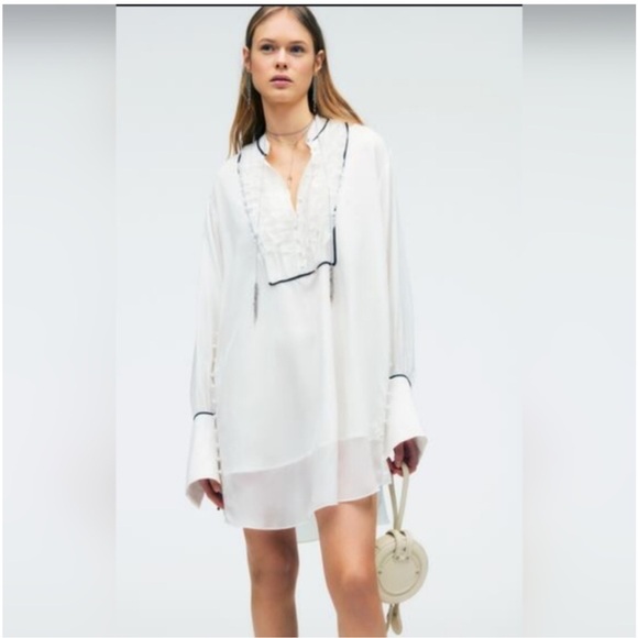 Not for sale, I’m looking for this Zara White Tunic Dress - Picture 3 of 11